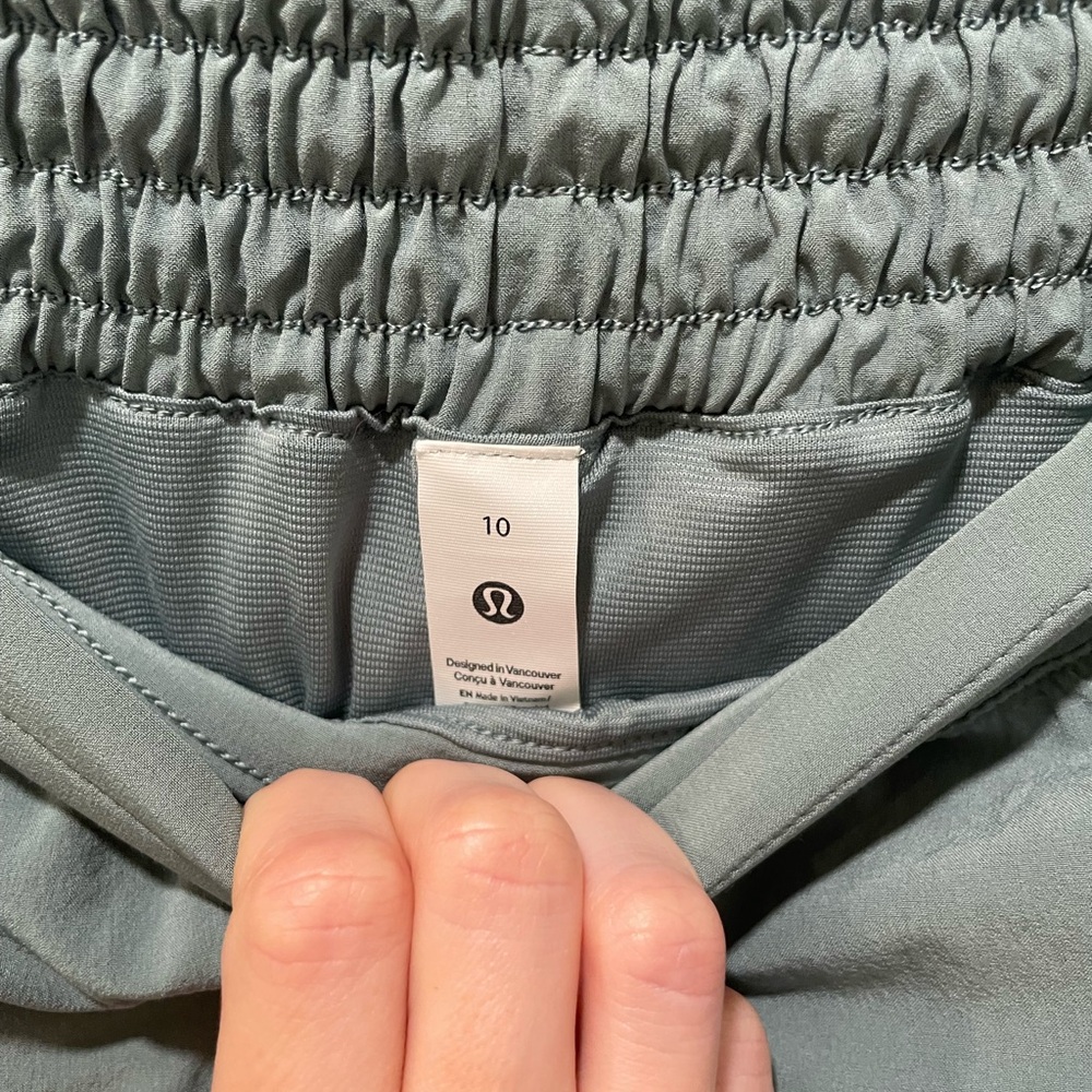Women’s Performance Shorts - Sage Green - Picture 3 of 9